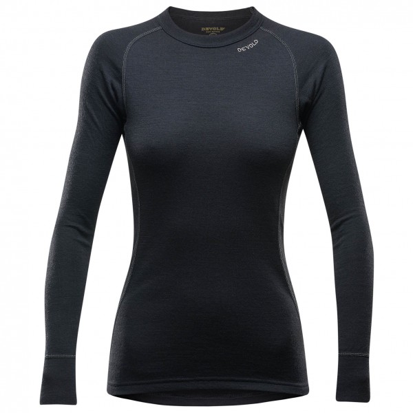 Devold - Duo Active Woman Shirt - Merinounterwäsche Gr XL schwarz von Devold