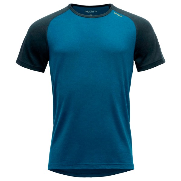 Devold - Jakta Merino 200 T-Shirt - Merinounterwäsche Gr L blau von Devold