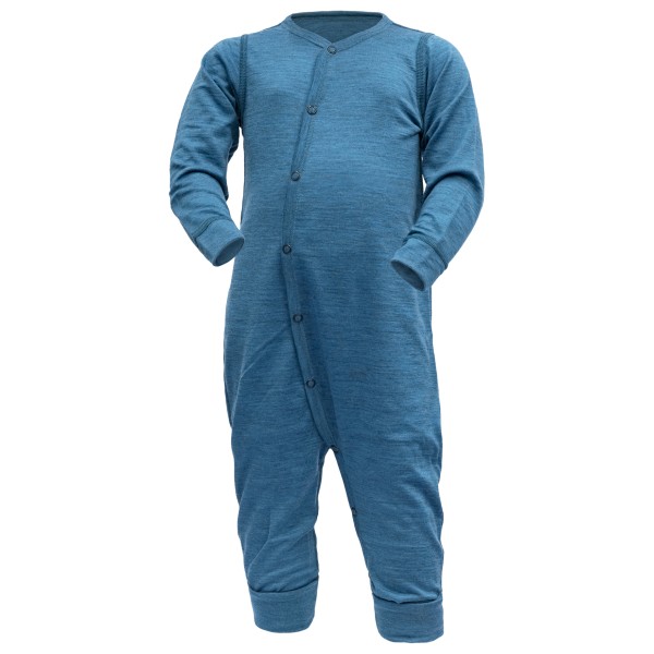 Devold - Kid's Breeze Merino Sleepsuit - Overall Gr 56 blau von Devold