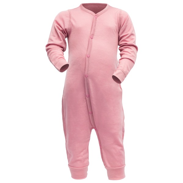Devold - Kid's Breeze Merino Sleepsuit - Overall Gr 56 rosa von Devold