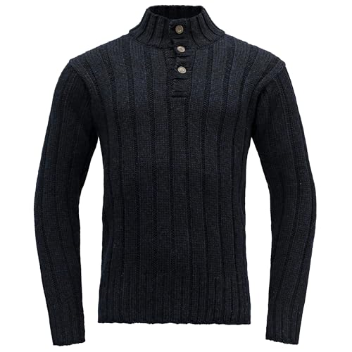 Devold Originals Amundsen Button Neck Pullover Men - Pullover aus Wolle von Devold