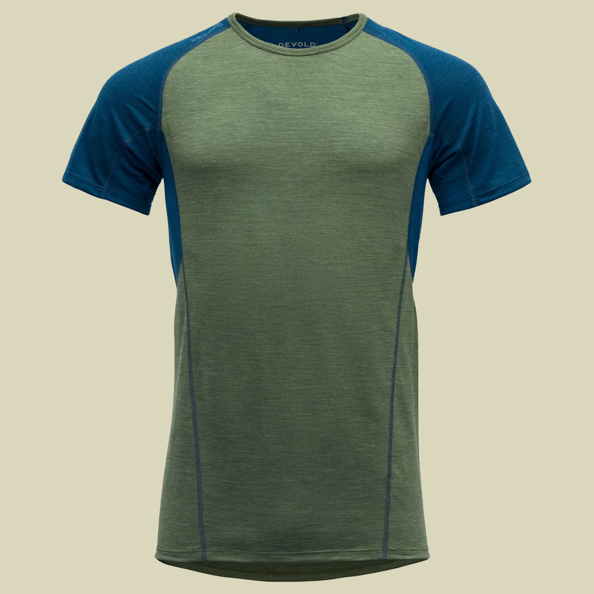 Running Merino 130 T-Shirt Men Größe S Farbe forest von Devold
