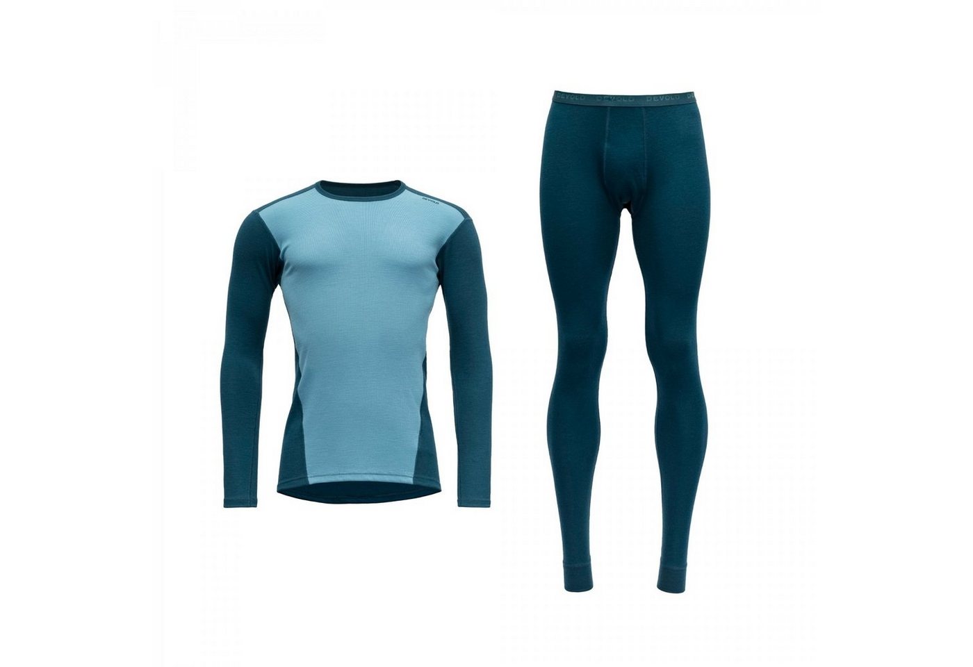Devold Thermohemd Multi Sport Man Shirt/Long Johns Herren Sportunterwäsche blau von Devold