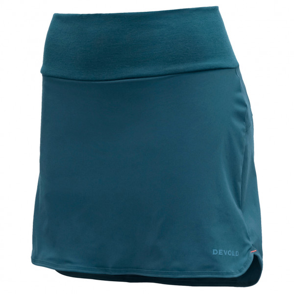 Devold - Women's Running Merino Skirt - Skort Gr L blau von Devold