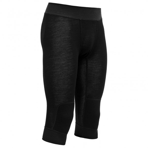 Devold - Wool Mesh 3/4 Long Johns - Merinounterwäsche Gr S schwarz von Devold
