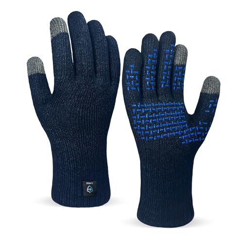 DexShell Coolmax Ultralite Handschuhe v2.0 für Damen und Herren, Touchscreen-Griffkontrolle, Unisex, Größe L von Dexshell