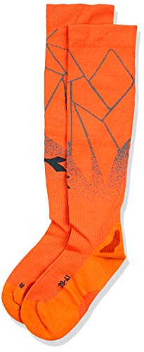 Diadora Sport Herren 103173221 Over The Calf Socken, Light Orange Fluo, S von Diadora