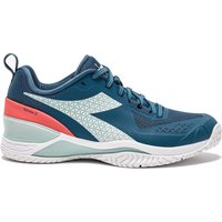 Diadora Blushield Torneo 2 Allcourtschuh Damen in petrol, Größe: 42.5 von Diadora