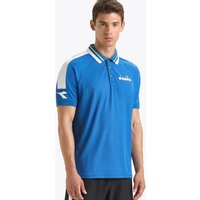 Diadora Icon Polo Herren in blau von Diadora