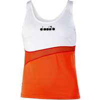 Diadora Icon Tank-Top Damen in orange, Größe: L von Diadora