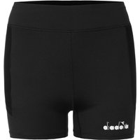 Diadora L. Pockets Shorts Damen Schwarz - M von Diadora