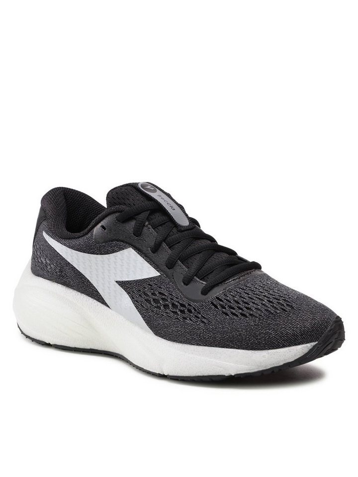 Diadora Schuhe Freccia 101.177494 01 C9621 Black/Steel Gray/White Sneaker von Diadora