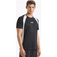 Diadora T-Shirt Herren in schwarz, Größe: XXL von Diadora