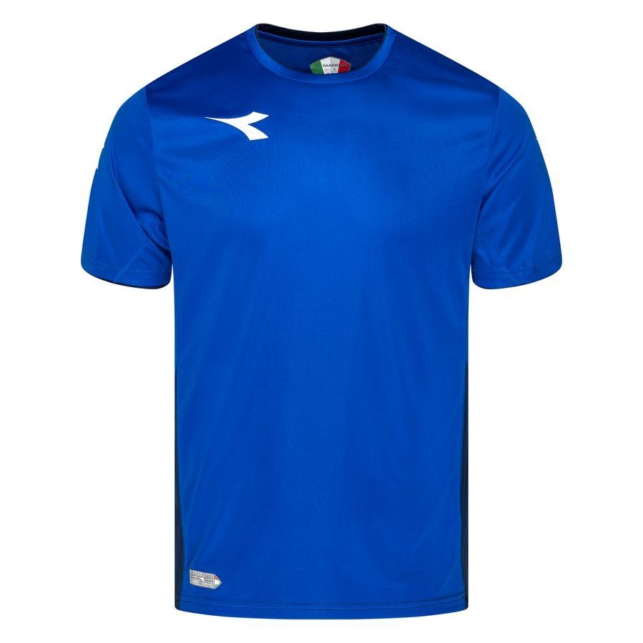 Diadora Training T-Shirt Equipo - Blau/Weiß von Diadora