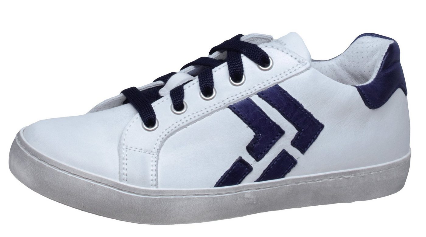 Dianetti Sneaker Dianetti 9861 für Teenager aus Leder Weiß Blau Sneaker von Dianetti