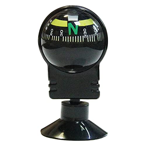 360-Grad Drehung Wasserdichter Fahrzeugnavigationsball Auto Saugkompass Kugelförmiger Autokompass von Diarypiece