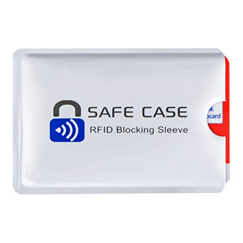 Diawell RFID NFC Kartenschutzhüllen Schutzhülle Blocker Datenschutz Abschirmung Hülle Sleeve EC Karte Kreditkarte Personalausweis Kreditkarte für Geldbeutel (1x) von Diawell