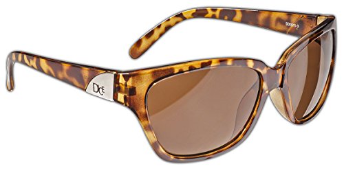 Dice Damen Sonnenbrille, Light Brown, One Size, D01611-3 von Dice
