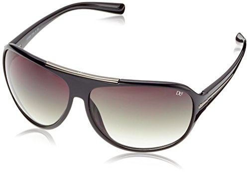 Dice Erwachsene Sonnenbrille, Schwarz Shiny, One Size von Dice