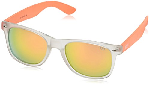 Dice Sonnenbrille, Clear/Orange, One Size von Dice