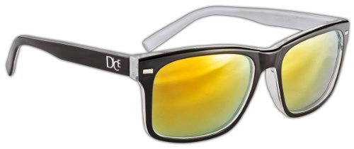 Dice Unisex Sonnenbrille, white/black, one size, D06210-4 von Dice