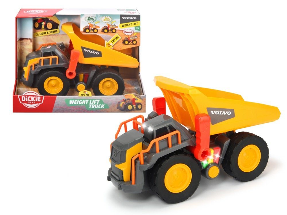 Dickie Toys Spielzeug-Bagger Construction Volvo Weight Lift Truck 203725004 von Dickie Toys