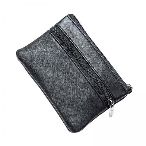 Dickly 2X Brieftasche Reißverschluss Geldbörse Organizer Kartentasche Leichter Kartenhalter für Unternehmen von Dickly