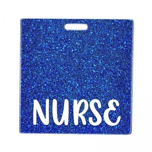 Dickly 4X Krankenschwester Ausweiskartenhalter, Krankenschwester Arbeitsgeschenk, Dekoratives, Leichtes Pflegezubehör von Dickly