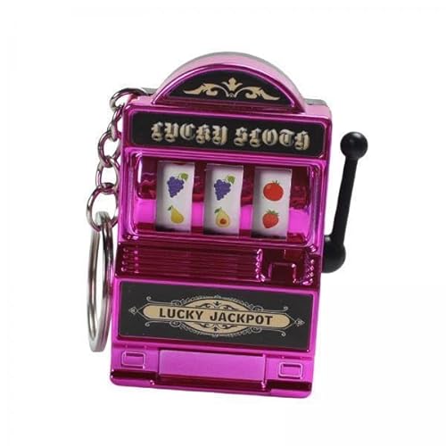 Dickly 6X Mini Spielautomat, Spielzeug, Schlüsselanhänger, Neuheit, Festival, Charm, Mini Arcade Spiel, Spielzeug für Damen, Mädchen, von Dickly