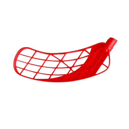Dickly Floorball-Klinge Floorball-Hockeyschlägerkopf PE-Ersatz Hockey-Zubehör Einfache Installation Floorball-Ersatzklinge, Rote rechte Hand von Dickly