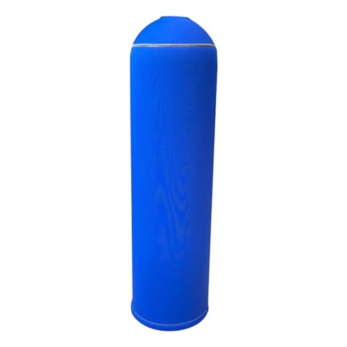 Dickly Neopren-Abdeckung für Tauchflaschen, passend für Standard-12-Liter-Flaschen, Blau von Dickly