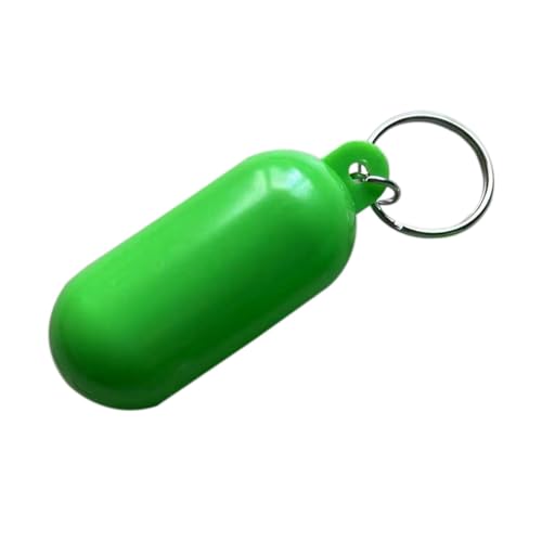 Dickly Schwimmender Schlüsselanhänger, Wasserschlüssel-Float, schwimmfähiger, wasserfester Schlüsselanhänger, schwimmender Schlüsselhalter zum Schwimmen, Grün von Dickly