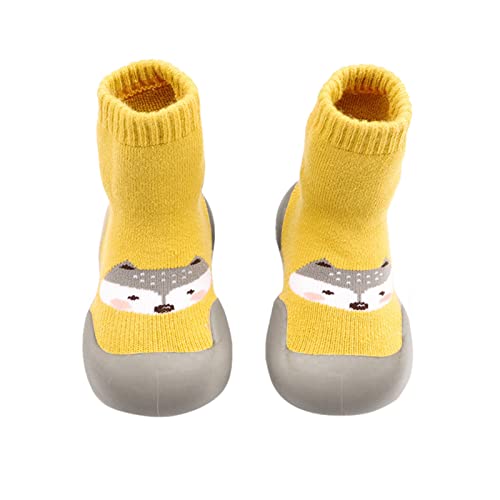 Krabbelschuhe, Sockenschuhe Baby Baby Schuhe 0-6 Monate Barfußschuhe Baby Stoppersocken Baby Barfussschuhe Kinder Baby Schuhe Antirutschsocken Baby Gummistiefel Gr 20 Kinder Schuhe Jungs von Didadihu