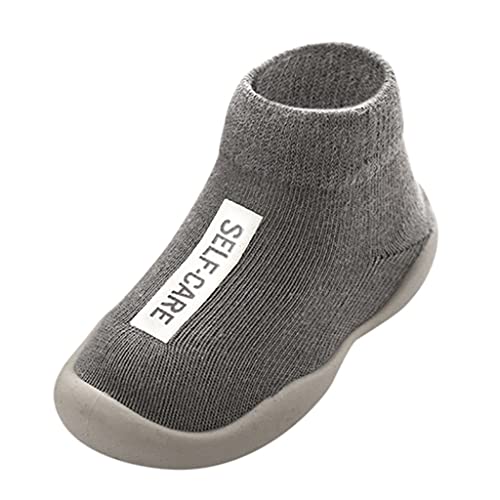 Stoppersocken Baby - Krabbelschuhe Baby Rutschsocken Baby Hausschuhsocken Kinder Barfußschuhe Baby Sockenschuhe Lauflernschuhe Baby Gummistiefel 21 Lauflernschuhe Baby Barfußschuhe von Didadihu