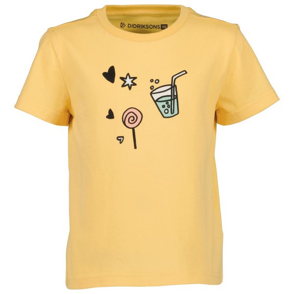 Didriksons - Kid's Mynta 2 - T-Shirt Gr 120 beige von Didriksons