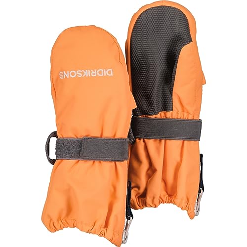 Didriksons Kinder Biggles Zip 7 Handschuhe, Cantaloupe, M von Didriksons