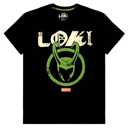 Camiseta Logo Loki Marvel von Difuzed