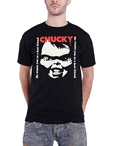 Chucky T-Shirt Best Friend Size M von Difuzed