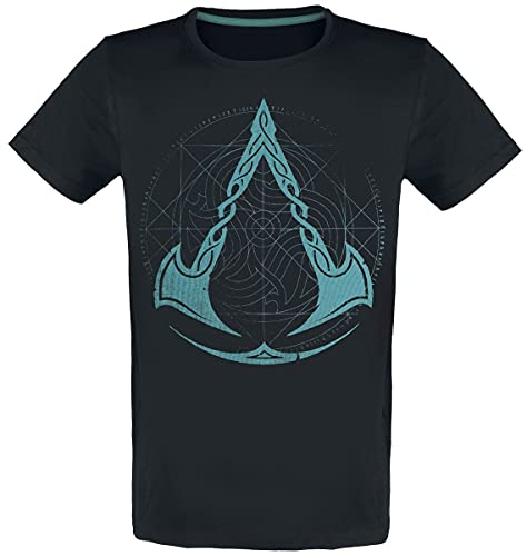 DIFUZED Camiseta Crest Grid Assassins Creed Valhalla von Difuzed