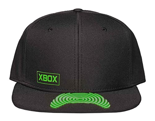 Difuzed Xbox Baseball Cap Controller Brim Logo Nue offiziell Schwarz Snapback von Difuzed
