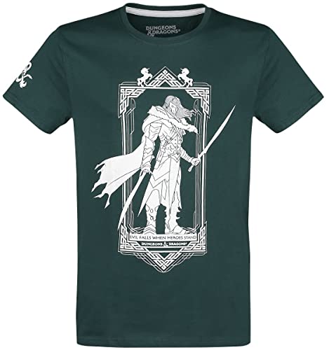 Dungeons & Dragons T Shirt Drizzt Logo Nue offiziell Herren von Difuzed