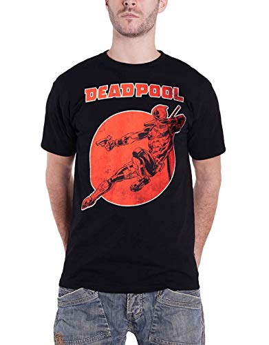 Marvel Deadpool T Shirt Stance Vintage Distressed Nue offiziell Herren von Difuzed
