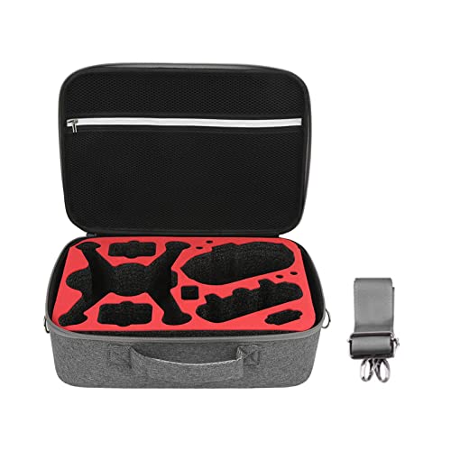 Drohnen-Tragetasche, Tragbare Drohnen-Aufbewahrungstasche, Reisehandtasche, Kompatibel mit DJI FPV-Drohnenschutz(rot) von Dilwe