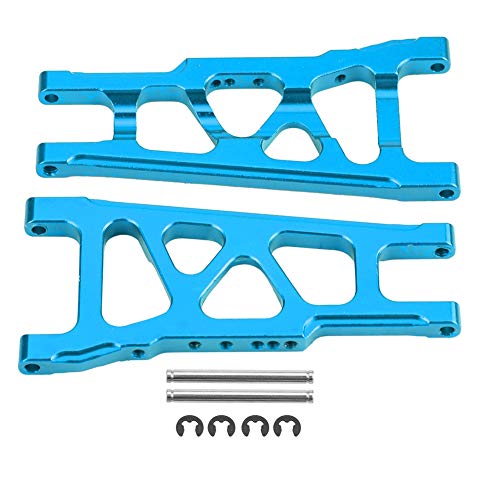 Dilwe RC Auto Querlenker, Aluminiumlegierung Universal Querlenker für Slash 1/10 Skala RC Auto Upgrade Zubehör (Blau) von Dilwe