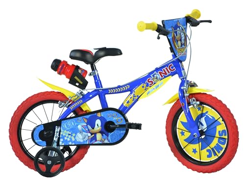 16 Zoll Kinderfahrrad Sonic Kinderrad Fahrrad Spielrad Original Lizenz von Dino Bikes