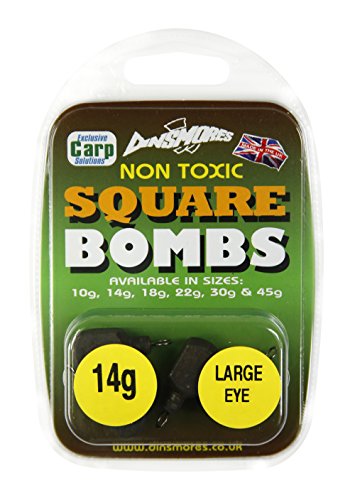 Dinsmores groß Auge quadratisch Bomben, Unisex, Large Eye, braun, 14 g/1/2 oz von Dinsmores