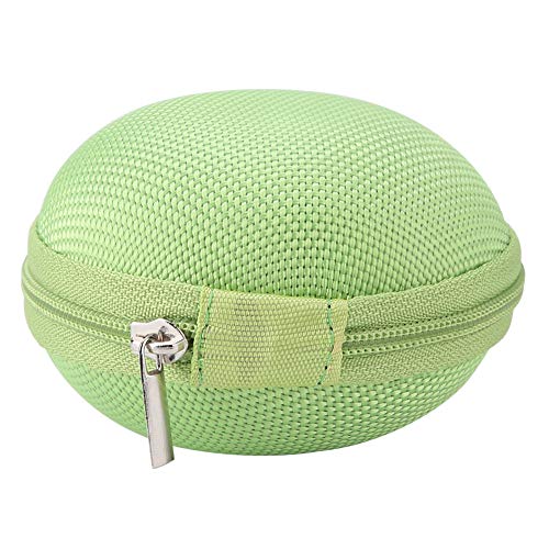 Aufbewahrungskoffer für ätherische Öle Tragbare Tasche für ätherische Öle 7 Fächer 5 Ml 10 Ml 15 Ml-Flaschen mit Organizer-Halterbehälter in Reisegröße (Hellgrün) von Dioche