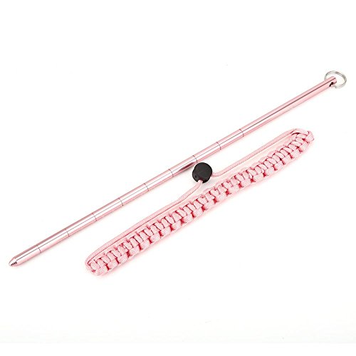 Dioche Tauchen Pointer Stick, Tauchen Hummer Tickle Pointer Stick Aluminiumlegierung Hummer Stick Pointer Rod mit Lanyard(Pink) von Dioche