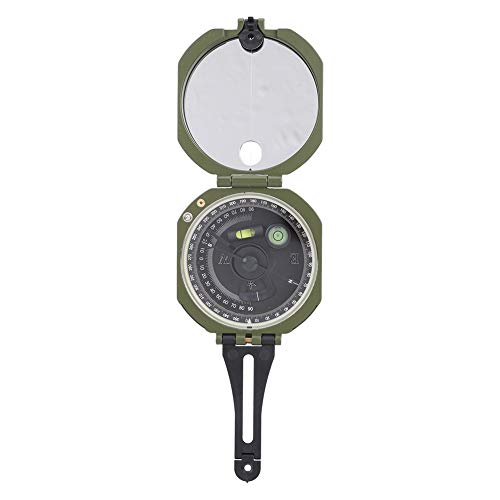 Kompass Brunton Kompass Grün Professioneller Hochpräziser Geologischer Kompass für den Außenbereich Wasserdichter Fluoreszierender Kompass von Dioche