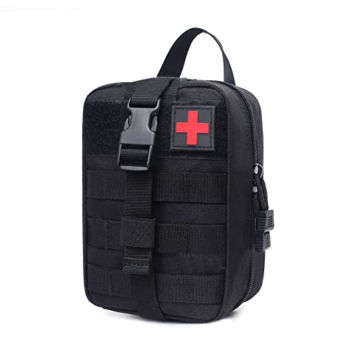 Tactical Erste Hilfe Tasche, Outdoor Medical Erste Hilfe Tasche Klettern Notfall Etui Utility Case(Schwarz) von Dioche